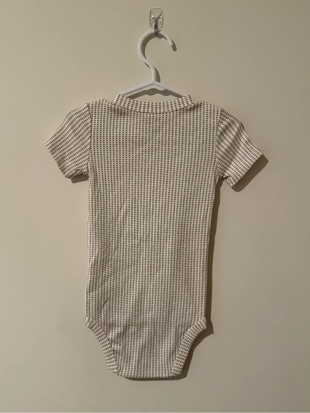 NWT Carter’s Child of Mine Baby Wrapover Bodysuits, 3-Pack Green/Beige